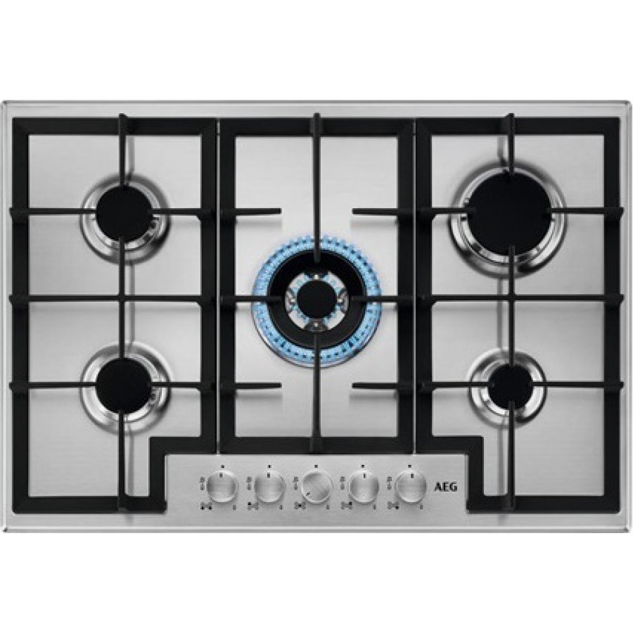 AEG HGB64420SM Εστία Υγραερίου Αυτόνομη 59.4x51cm AEG HGB64420SM Εστία Υγραερίου Αυτόνομη 59.4x51cm